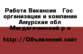 Работа Вакансии - Гос. организации и компании. Амурская обл.,Магдагачинский р-н